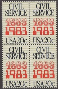 Scott # 2053 - Civil Service - Block Of 4 - MNH -1983 - Picture 1 of 1