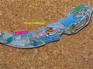 OLD LE Downtown Disney Pin Set WDW Cast Member Atlas Mappa ora Disney Springs - Foto 1 di 1