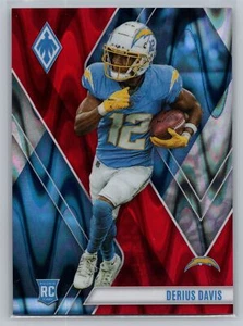 2023 Panini Phoenix Derius Davis Red Seismic #/199 #190 Rookie RC - Picture 1 of 2