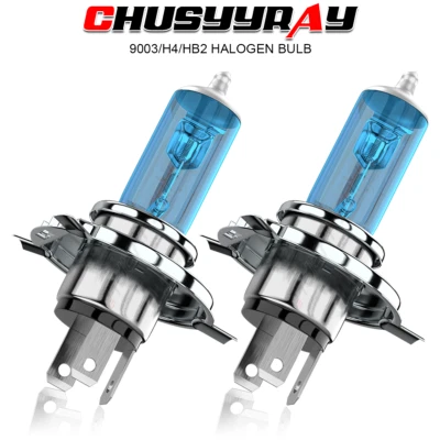 Xenon Halogen White Headlight H4 Bulbs Lights for Honda Fury 2010-2018 - Image 1 of 4