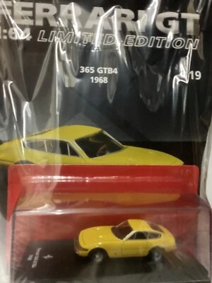 FERRARI  356 GTB4 1968,  1/64, die-cast + BOOKLET, Centauria, Limited edition - Immagine 1 di 4