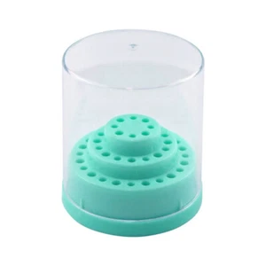 48 Holes Nail Drill Bit Holder Stand Display Dust-proof Lightweight Convenient - Picture 1 of 19