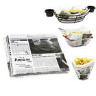 200 x Hotel Fast Food Packing Paper French Fries Cup Home Party Snack Bar