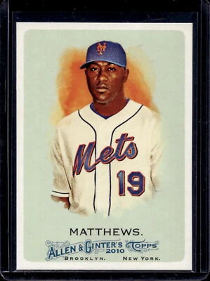 2010 Topps Allen & Ginter Gary Matthews #322 - New York Mets SP - Image 1 of 2