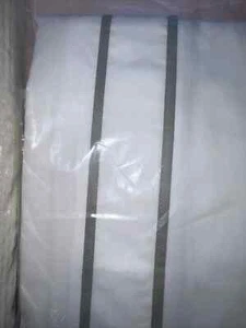 Lauren Ralph Lauren Spencer Sateen Border Euro Sham White & Stone Grey - Picture 1 of 3