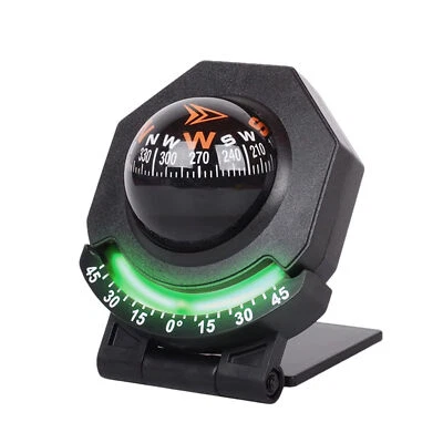 Adjustable Car Dashboard Navigation Compass Ball for Boat Marine Truck - image 1 of 4