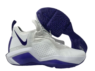Nike LeBron James XIV 14 TB Promo Blanco Púrpura Negro CW4221-106 talla 15 Para hombres Foto 1 de 4