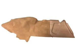 1988 Chevrolet Corvette RH Passengers Center Console Side Carpet Trim Panel Tan - Picture 1 of 8