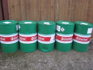 chabby CASTROL Edition 200L Fass, Ölfass, Feuertonne, Garagenfass, Tonne, Tisch - Bild 1 von 13