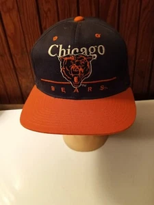 Gorra Sombrero Gorra Vintage Chicago Bears Sports Specialties Script Snap Back - Imagen 1 de 6