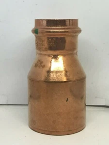 1 1/4" PRO PRESS X 2" LÖTZINN KUPFER REDUZIERSTÜCK VIEGA 78117 PROPRESSFITTING - Bild 1 von 3