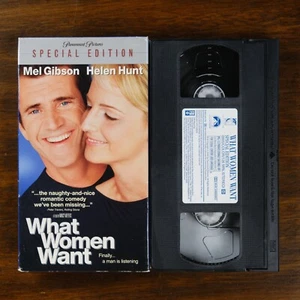 What Women Want (2001) - VHS Comedy Romance - Mel Gibson - GREAT CONDITION - Picture 1 of 8