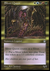 Sliver Queen X (1) Stronghold MTG - EX/NM - R129 - 4RCards - Picture 1 of 1