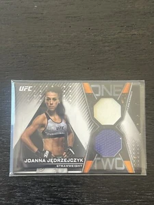 2019 Topps UFC 1-2 Combo Relic #CR-JJ Joanna Jędrzejczyk 39/75 Hall Of Famę MMA - Bild 1 von 4