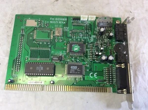 RARA Tarjeta de Sonido ISA Doble ESS 16 bits BTC 11V0 1833/5 E5X1835 - Imagen 1 de 4