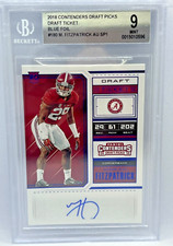 2018 Panini Contenders Draft Picks Minkah Fitzpatrick Auto-Draft Blue Foil