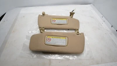 Infiniti Q45 Y33 1997-2001 conductor pasajero parasol par beige tostado OEM Foto 1 de 4