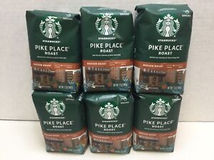 Starbucks Pike Place Ground Coffee Medium Roast, 4.5lbs Total, OCT/2023