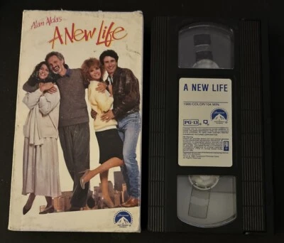 A New Life VHS Alan Alda Ann-Margret Hal Linden Veronica Hamel John Shea (1988) - Image 1 of 4