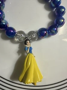 Snow White Cell Phone Chain | Snow White Key Chain | Beads | Purse Charm - Zdjęcie 1 z 7