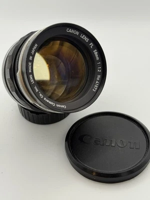 Canon FL 58mm f1.2 FD Mount Lens Radioactive 673 - Image 1 of 4