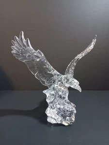Crystal Wonders Of The Wild Princess House Eagle Figurine 7" Tall Collectable - Picture 1 of 8