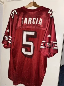 Camiseta Adidas De Colección 1999-2003 Estadio NFL Jeff Garcia SF 49ers Fútbol 2xl Equipo - Imagen 1 de 8