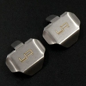 YR Stainless Steel Front & Rear Differential Protector 2pcs For Axial SCX24 AX24 - Picture 1 of 2