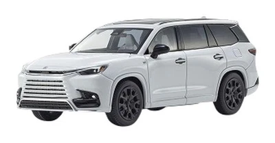 Kyosho Original 1/43 Lexus TX 500h F SPORT Performance Platinum White KS03923FPW - Image 1 of 4