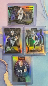 2024 Select - Brock Bowers, RC Silver LOT(Concourse, Neon, Snapshots & Suite) - Picture 1 of 2