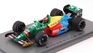 BENETTON B188 4TH GP BRAZIL 1989 J.HERBERT #20 1:43 S5203 SPARK - Picture 1 of 1