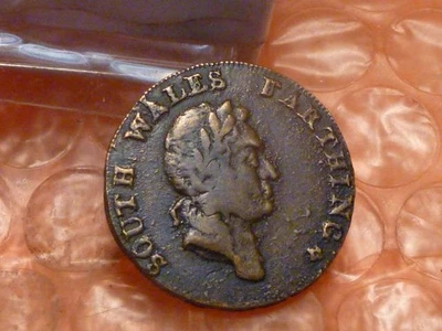 1790 South Wales Colonial Farthing Pro Bono Publico Trade Token #1 - Image 1 of 3