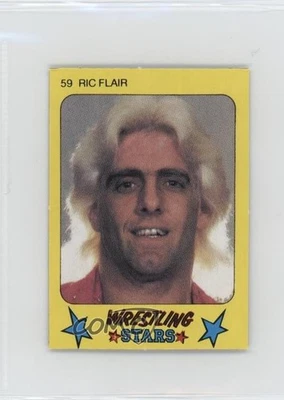 Monty Gum Super Wrestling Stars 1986 Ric Flair #59 Foto 1 de 2