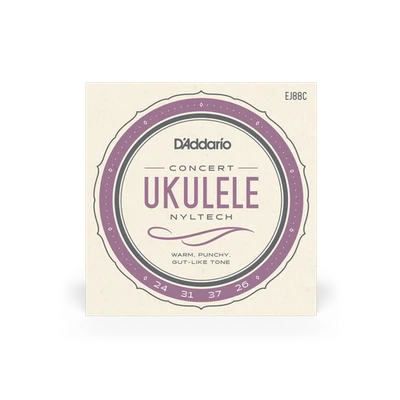D'Addario EJ88C Nyltech Ukulele Concert Strings Set - Image 1 of 4