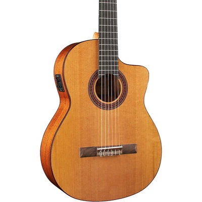 Cordoba C5-CE Classical Cutaway Acoustic-Electric Guitar Natural - Image 1 of 4