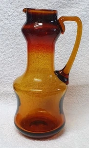 🔶️ZBIGNIEW HORBOWY MCM SUDETY GLASSWORKS POLONIA JARRA EWER ARTE VIDRIO RETRO - Imagen 1 de 10