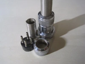 Amphenol 91-MC4M 4 Pin 3/8" Microphone Connector plug + Extra parts - Photo 1/8