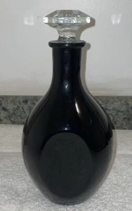 Elegante decanter in vetro CAMBRIDGE EBANO PINCH CON TAPPO - Foto 1 di 10