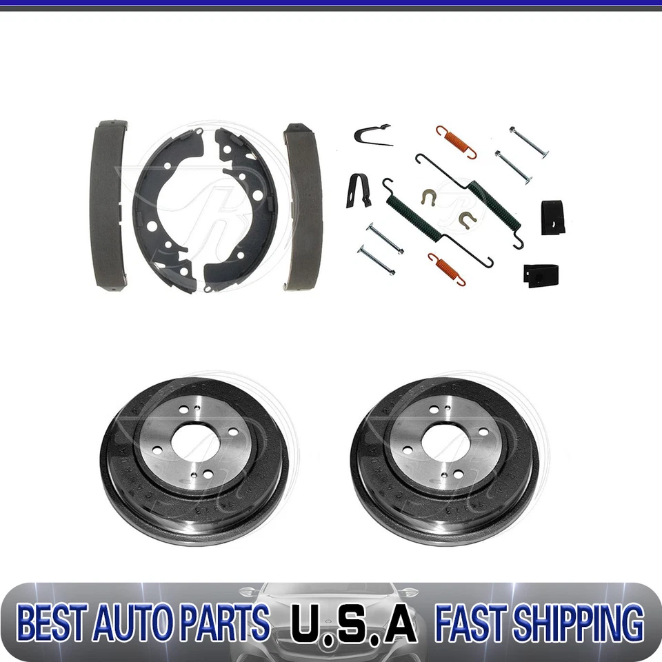 Kit de mola de ajuste de sapatos de freios a tambor traseiros para 2012-2014 Honda Insight - Imagem 1 de 4