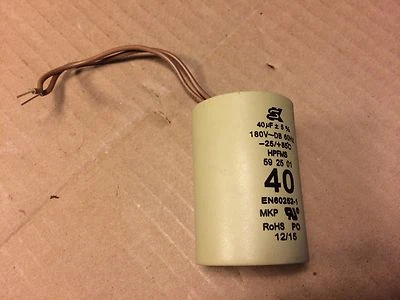 Nuevo condensador de arranque de motor en maceta Seika SK 40 uf 180 VAC para bomba Grundfos (cantidad) Foto 1 de 4