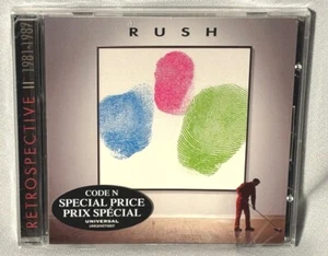 CD RUSH Retrospective II 1981-1987 (CANADA, 1997, ANSSD 1088) NEW MINT SEALED - Picture 1 of 2