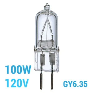 Satco S1924 S3419 100W T4 CL Clear 120V 2-Pin Bi-Pin GY6.35 2900K Warm White - Picture 1 of 2
