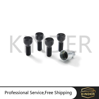 M14 x 1.25 Aluminum Wheel Bolts Lock Screw 36136792851 For BMW X3 4 X5 X6 3 5 7' - Imagem 1 de 4