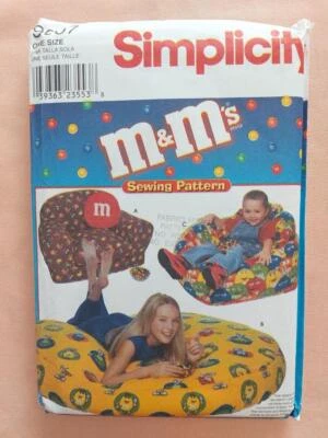 Simplicity 9007 Armchair, Beanbag Chair & 60" Floor Pillow Pattern - Image 1 of 2