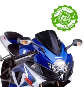 ✅ Cúpula do pára-brisa duplo ▷ SUZUKI GSXR600 GSXR750 2006 2007 🏍️ Preto cupula - Imagen 1 de 2