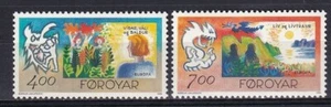 Islas Feroe 1995 Yvert 272/73 Europa CEPT montado sin montar o nunca montado en muy buen estado - Imagen 1 de 1