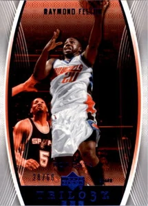 2006-07 Upper Deck Trilogy Blue #6 Raymond Felton/66 - casi nuevo como nuevo - Imagen 1 de 2