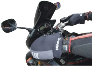 Bike It Boxer Universal Waterproof Neoprene Motorcycle Handlebar Muffs Black - Picture 1 of 2