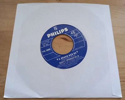 DUSTY SPRINGFIELD A brand new me 45t 7" MONO ORIGINAL CANADA 1969 PHILIPS PH2685 - Photo 1/2
