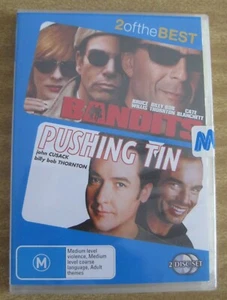 1 X DVD (2 DISCS) - 2 OF THE BEST - BANDITS/PUSHING TIN - PAL - NEW/SEALED - Picture 1 of 3
